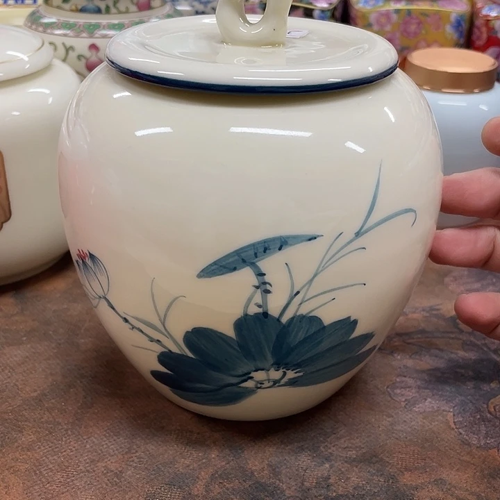 陶瓷罐茶叶罐密封罐储物罐