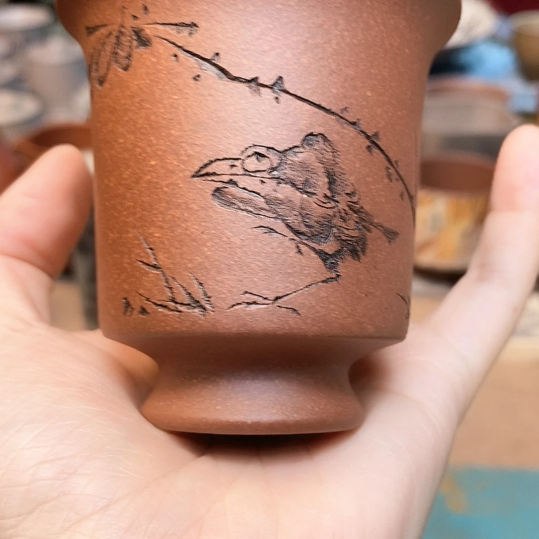 茶杯紫砂宜兴紫砂杯