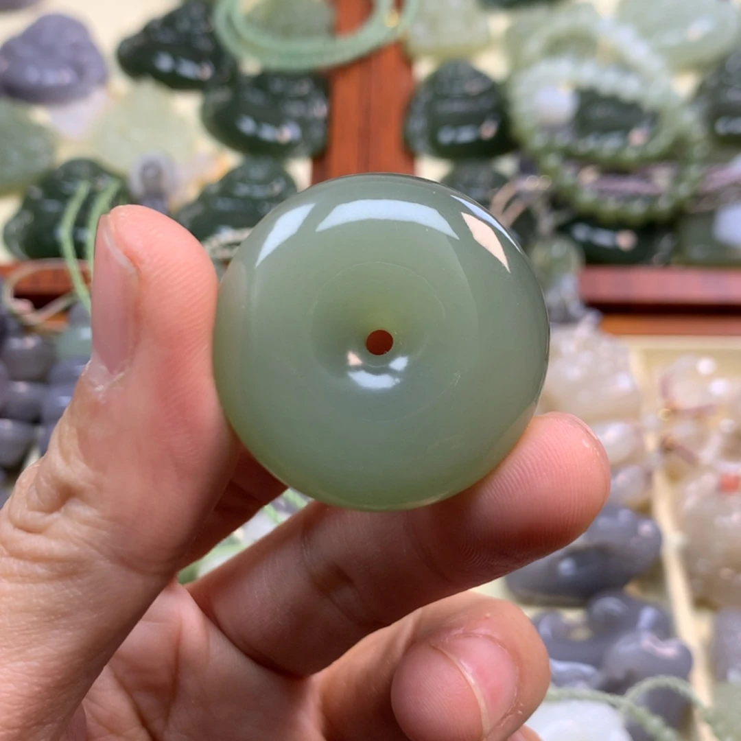 【闪购商品】和田玉颈饰未镶嵌青****生