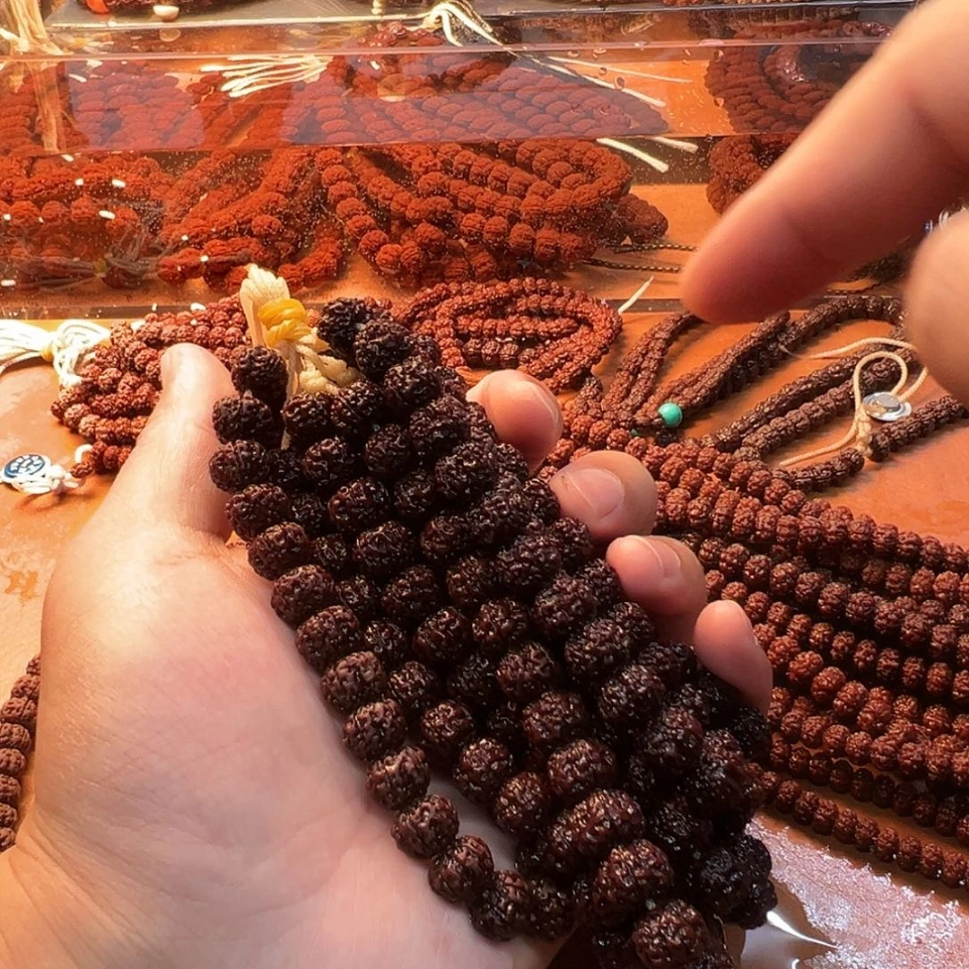 金刚菩提吊坠平细手持11