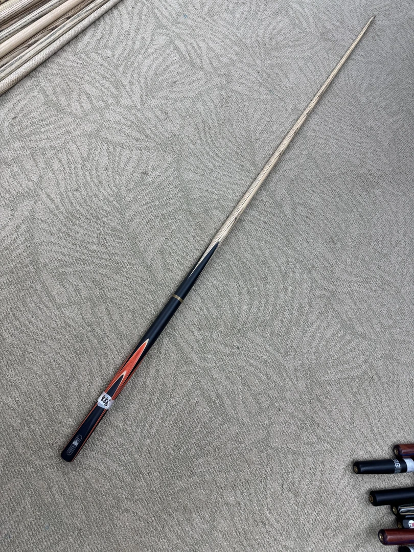 奥秘分体小头杆中式黑八台球杆