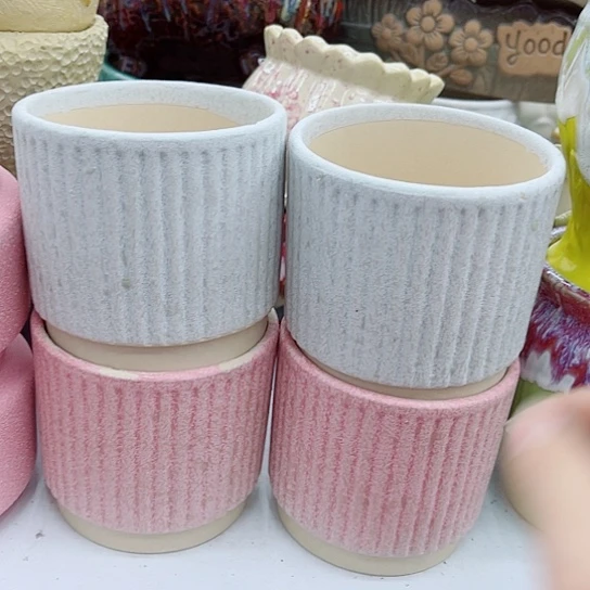 多肉绿植陶瓷花盆9.9包邮