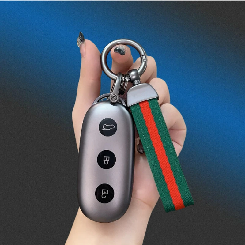 适用L8理想车钥匙套L8透明L9壳Lixiang保护I9包I8配件用品I7扣L6