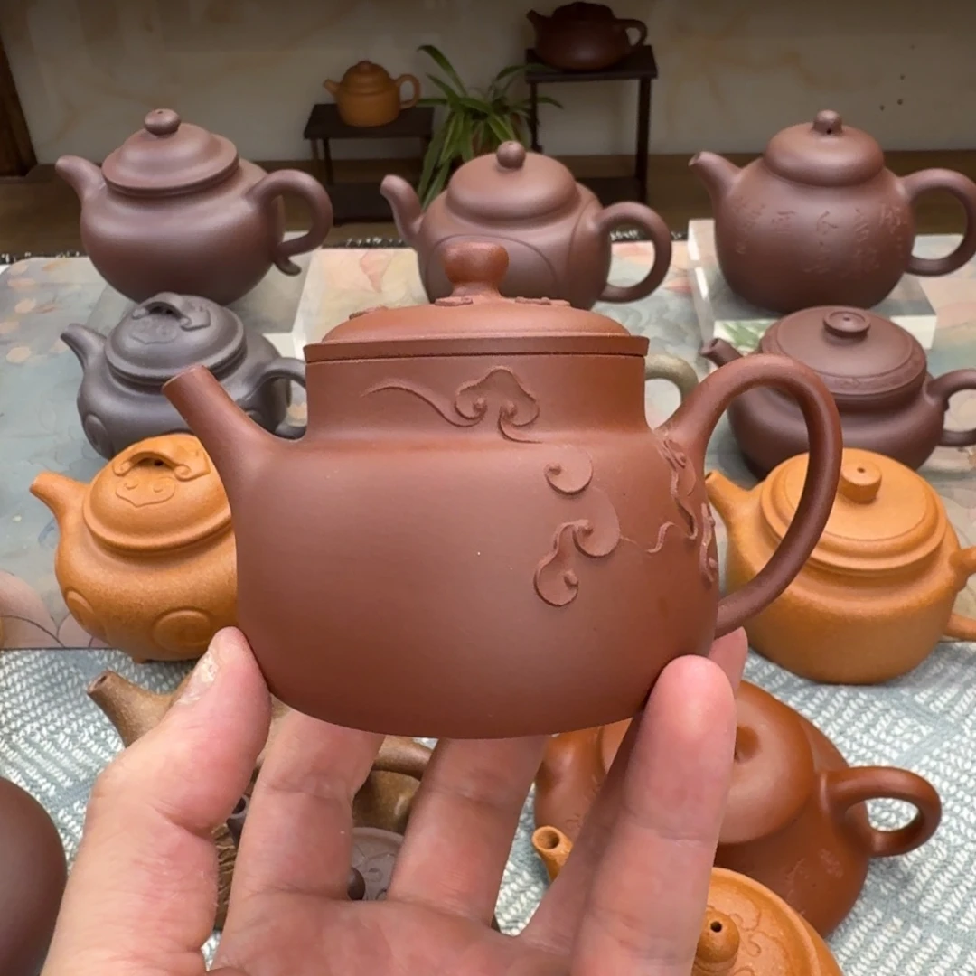 茶壶紫砂言心 祥云 175cc