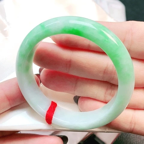 未镶嵌手镯翡翠正圈2559