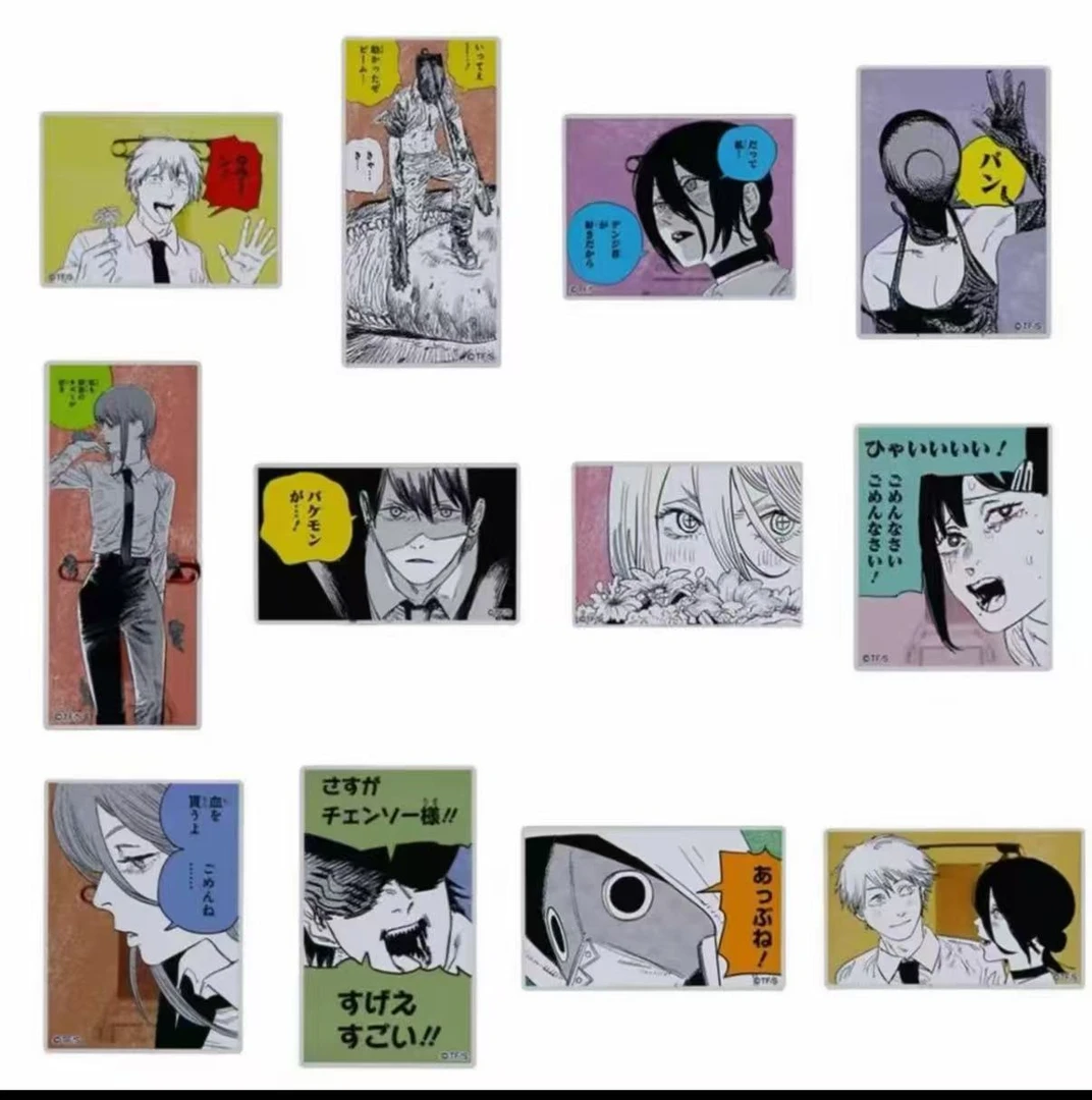 【电锯人】电锯人JS原画亚克力方吧唧 默认厂伤 (同意代拆）