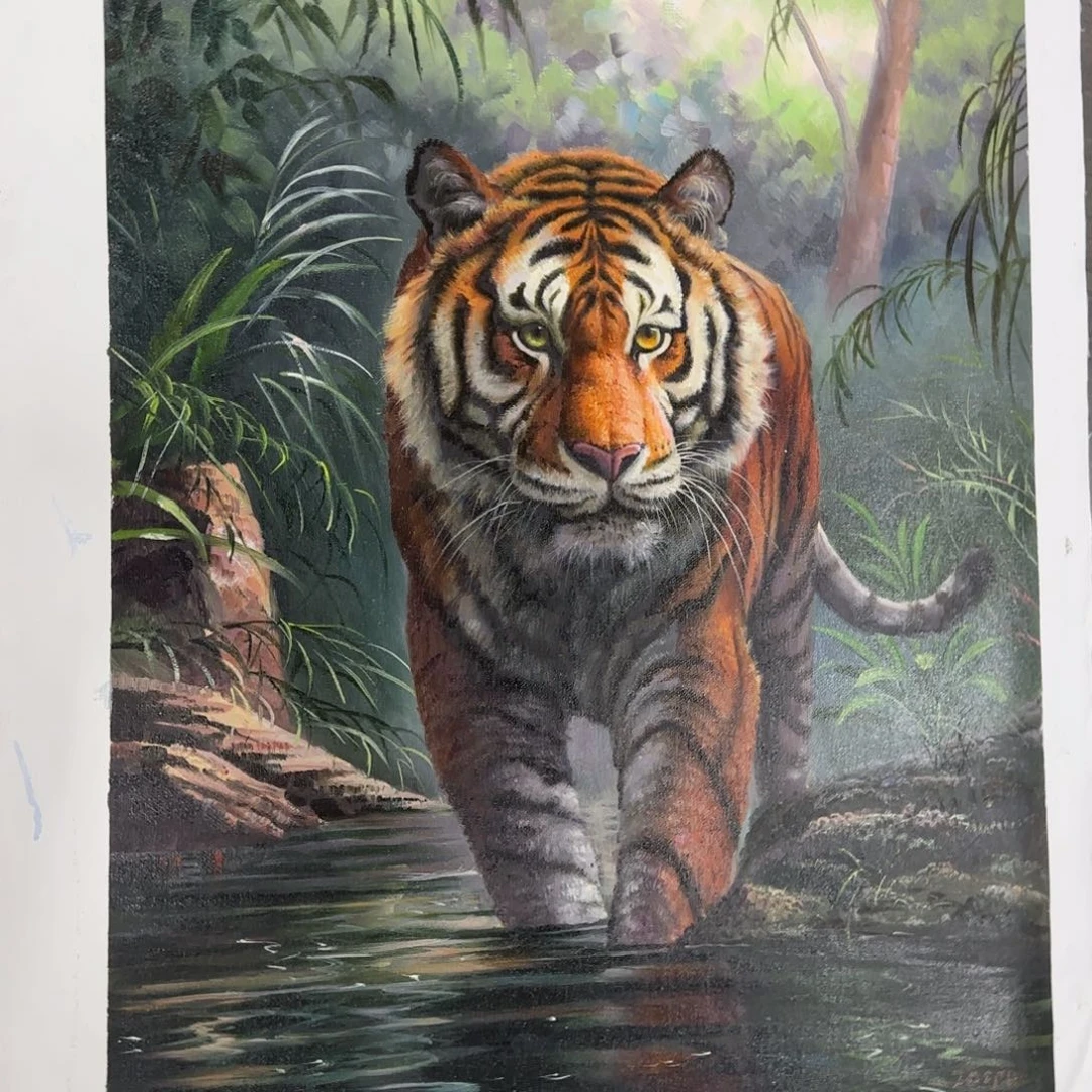 油画加油加油努力加油加油