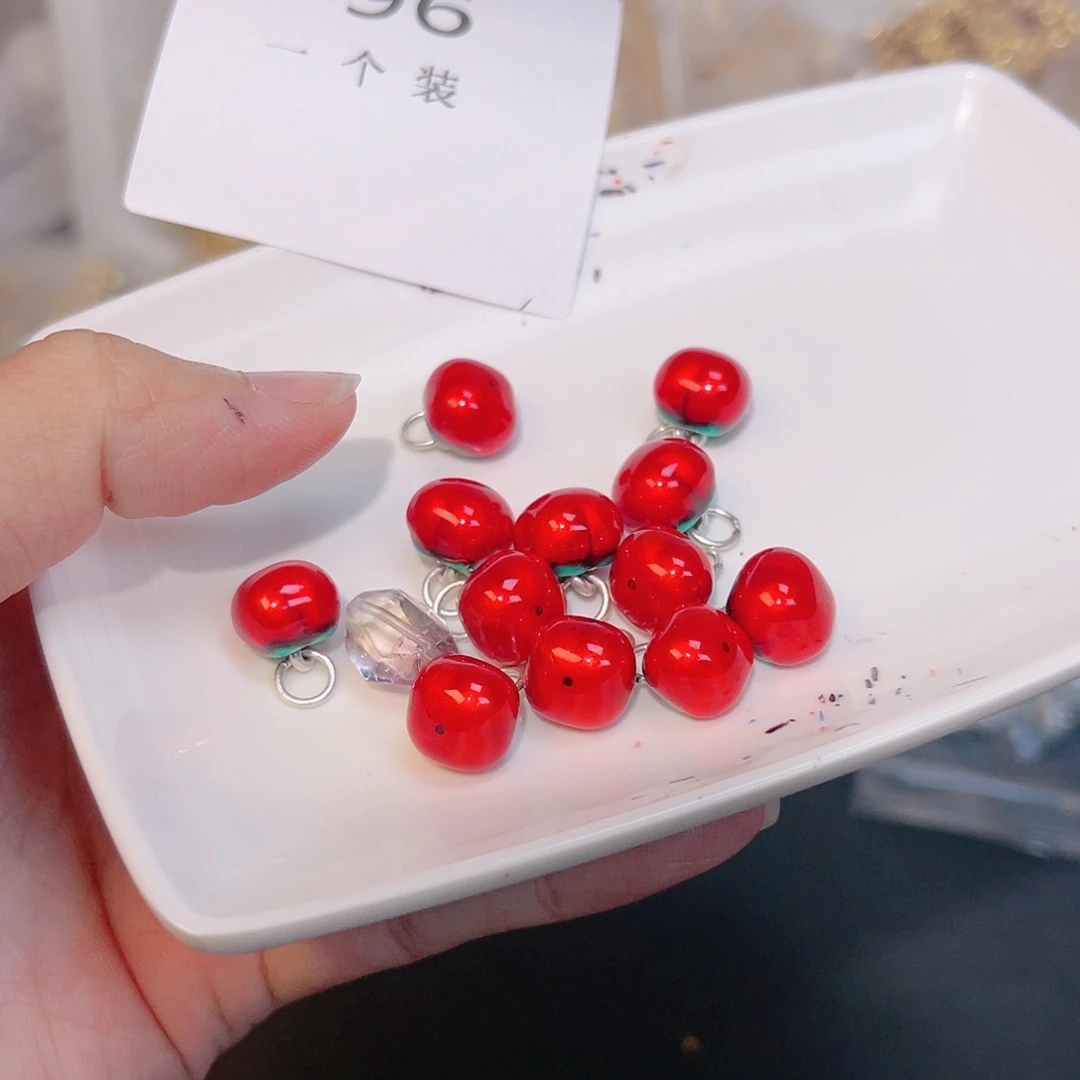 水晶珠宝半成品银S925镶嵌96