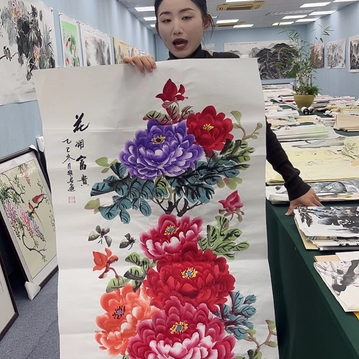 国画手绘国画大捡漏！