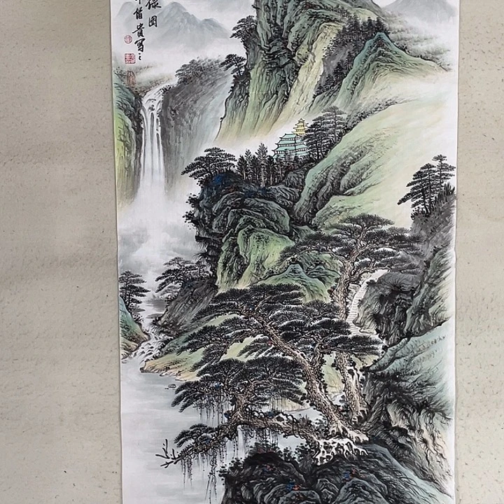 国画国画作品集的故事