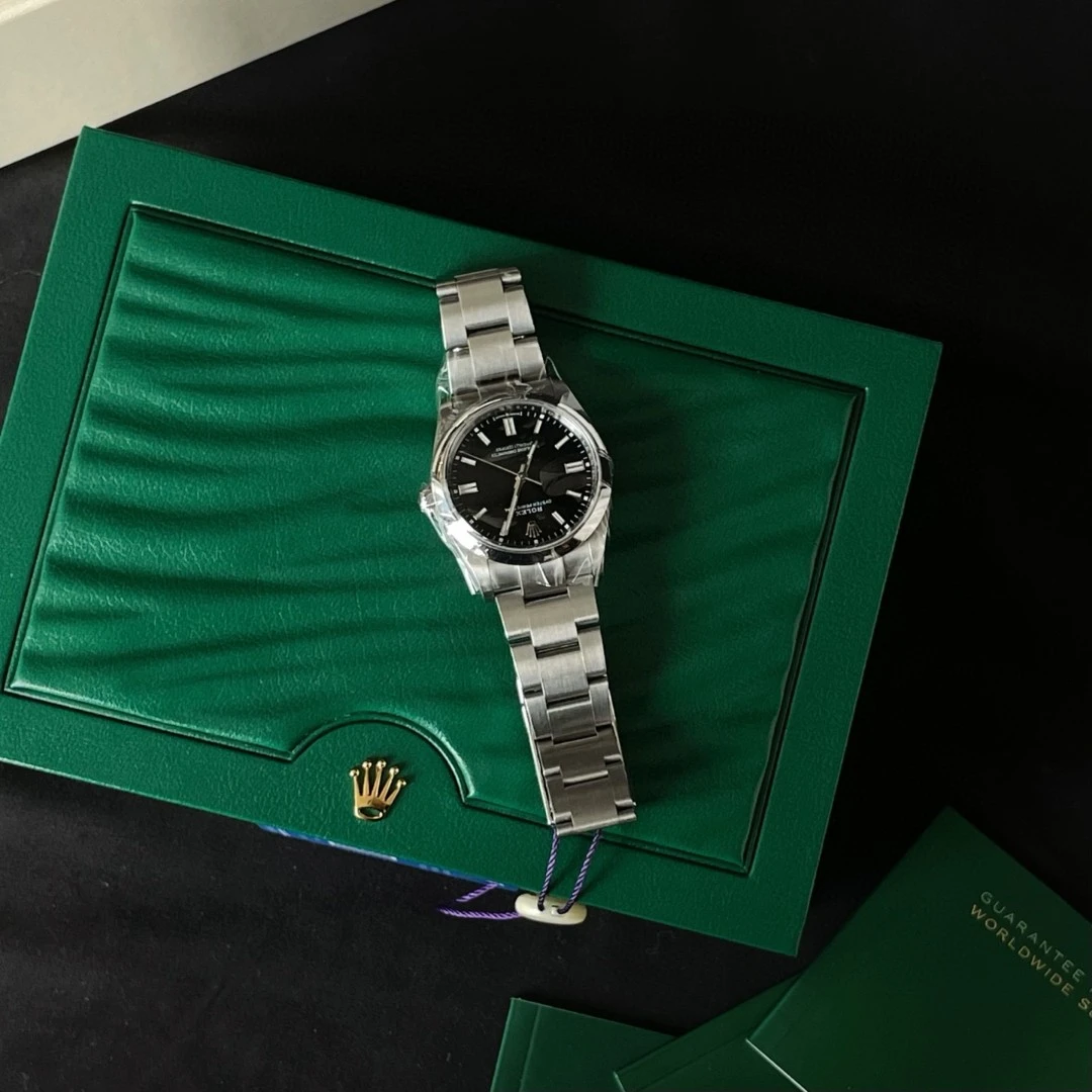 99新 Rolex/劳力士 黑盘盒子36mmJM12-1391