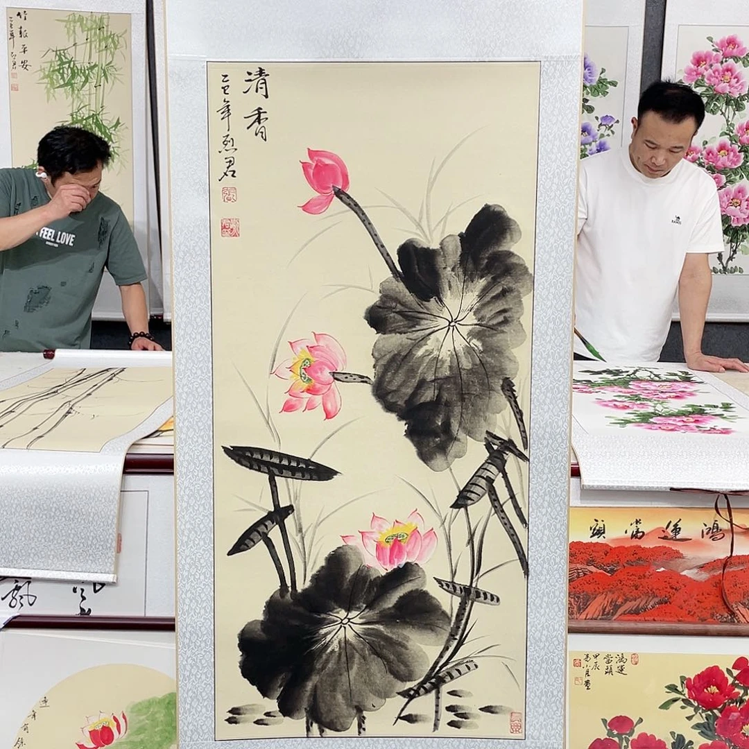 国画手绘作品手绘作品