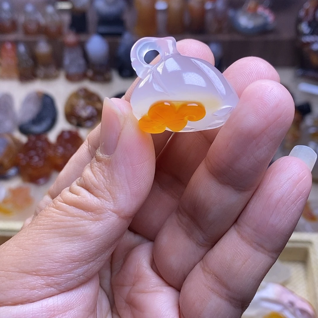 玛瑙/玉髓未镶嵌颈饰