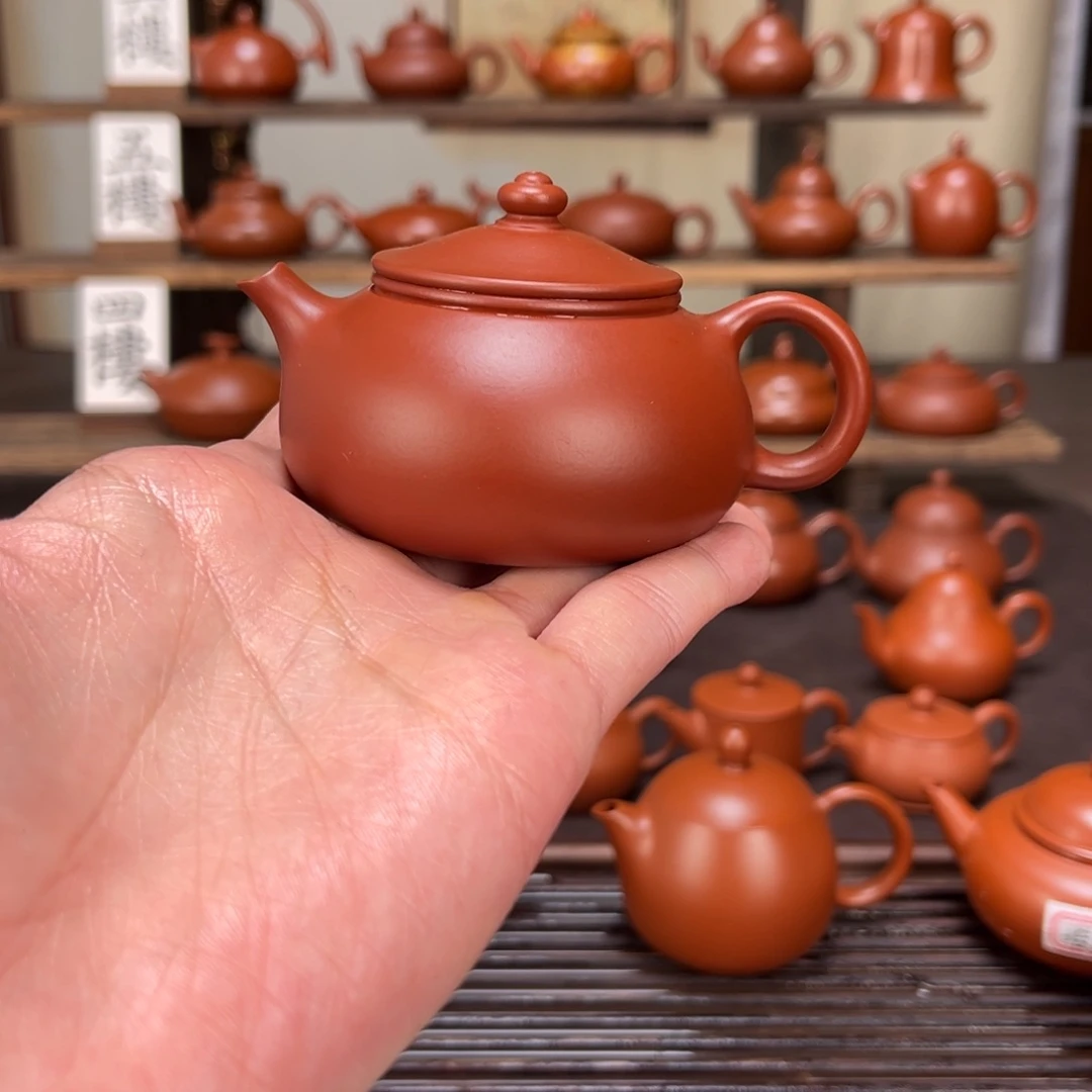 饮***风茶壶紫砂寒江115cc