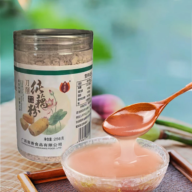 江西广昌西施藕粉500g手工刀削纯藕粉零添加纯天然农特产源头直发