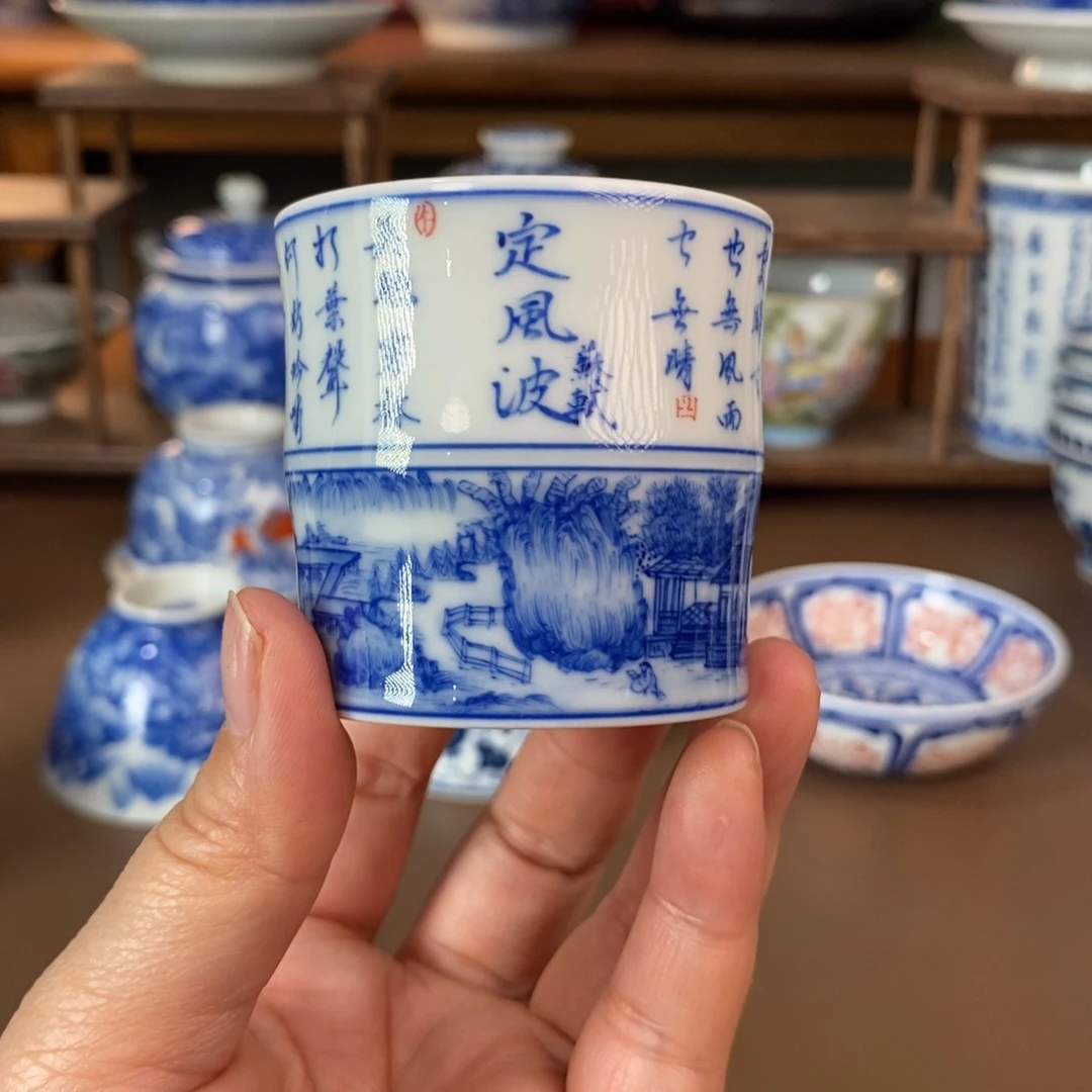 景德镇陶瓷手工手绘