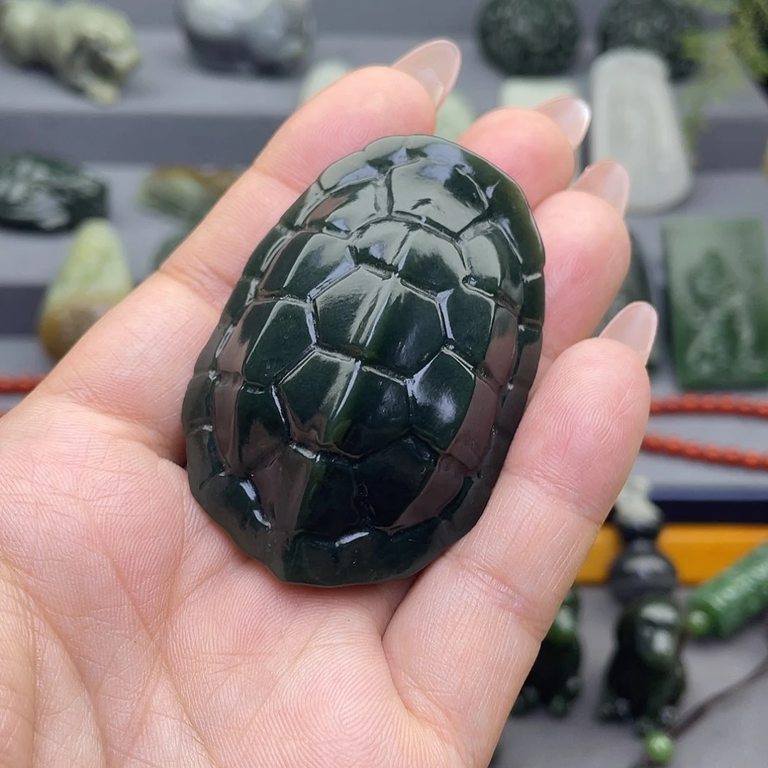 和田玉未镶嵌颈饰奋*