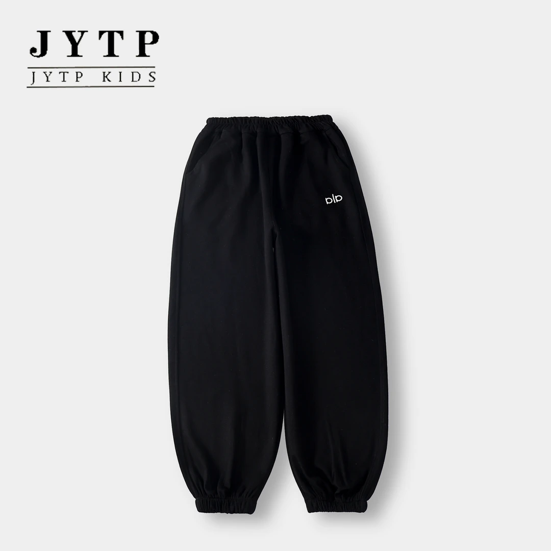 夏季新款男女通穿休闲裤子春秋休闲裤松紧带防蚊裤zb6078简约童品