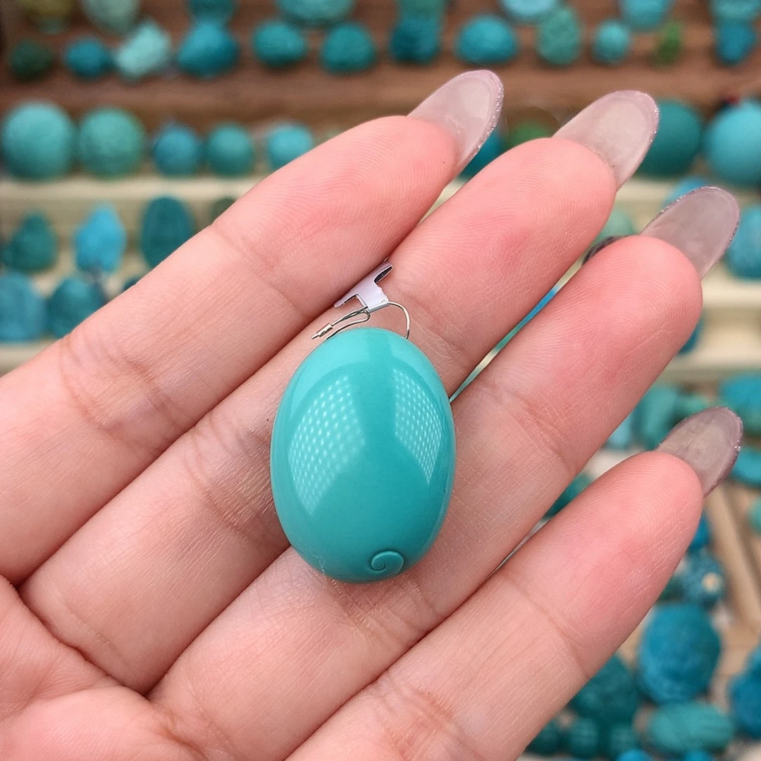 未镶嵌绿松石珠宝奇石