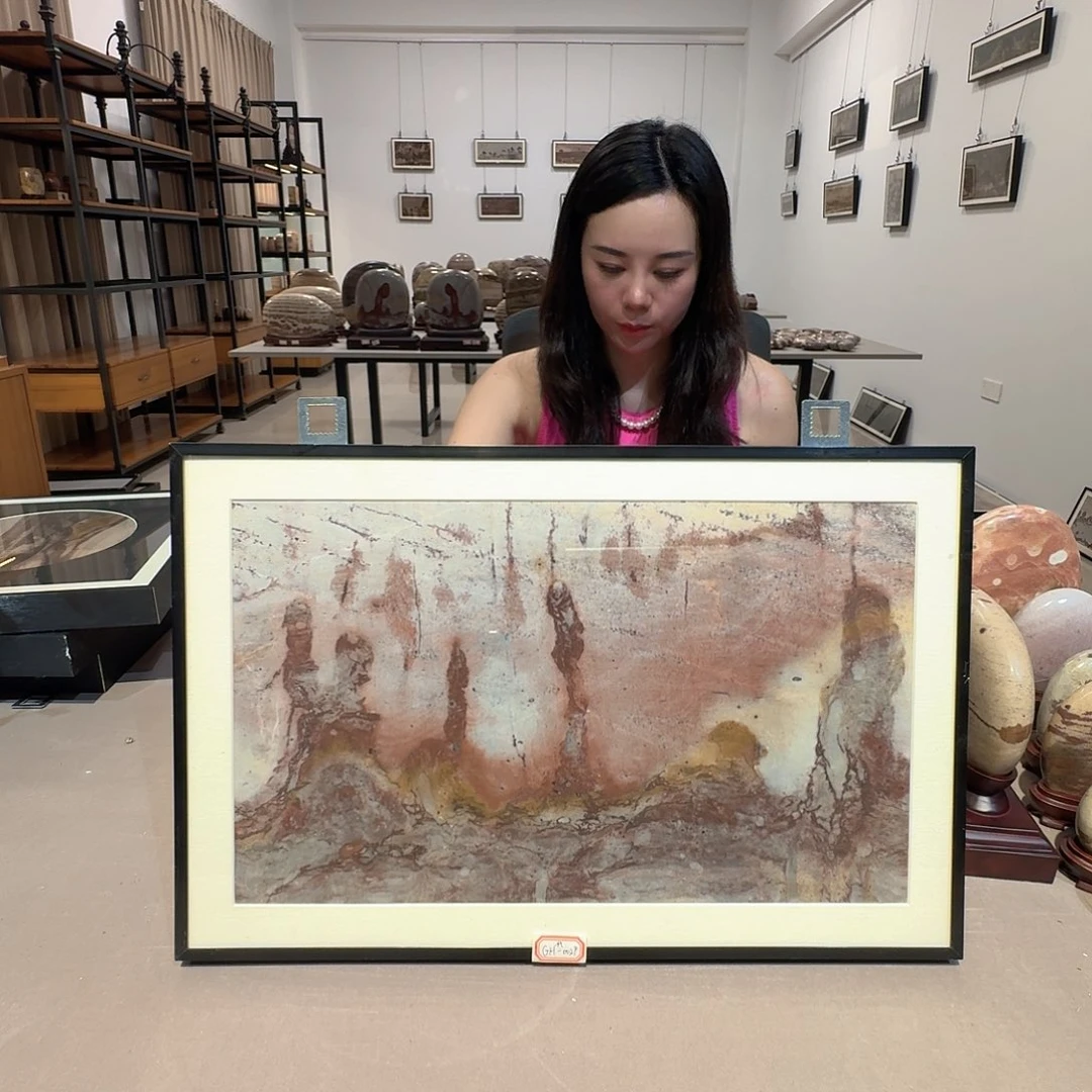 39×25 长江画面石板画
