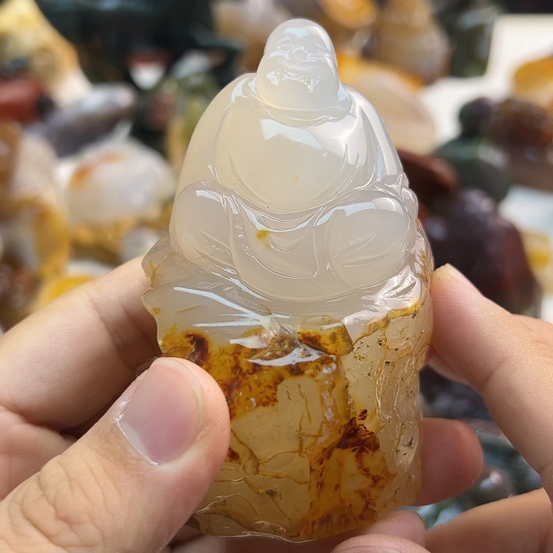 玛瑙/玉髓合金颈饰