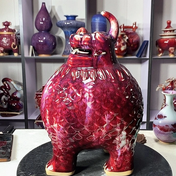 瓷片中国神垕精品钧瓷