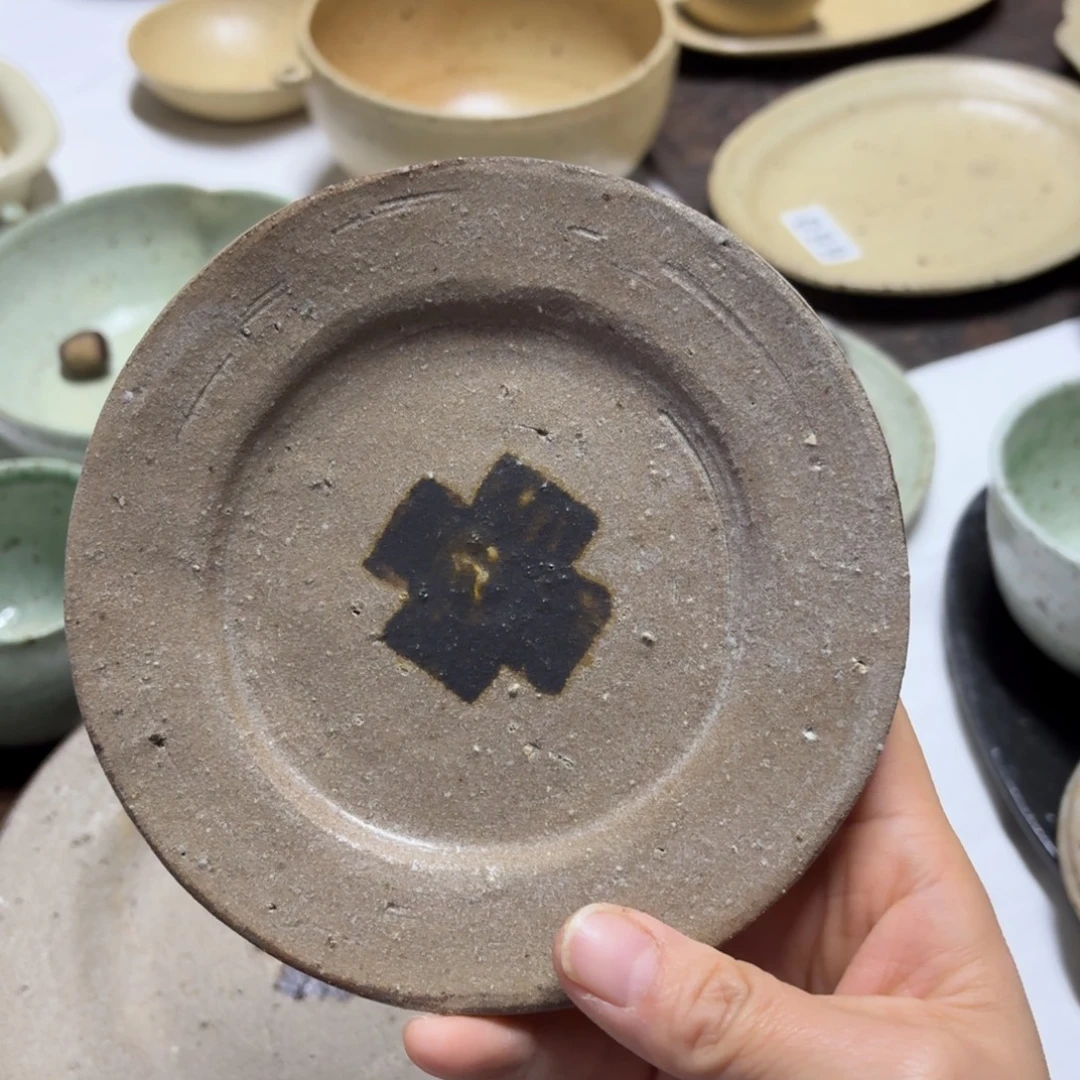 陶阿沐手作十字小碟