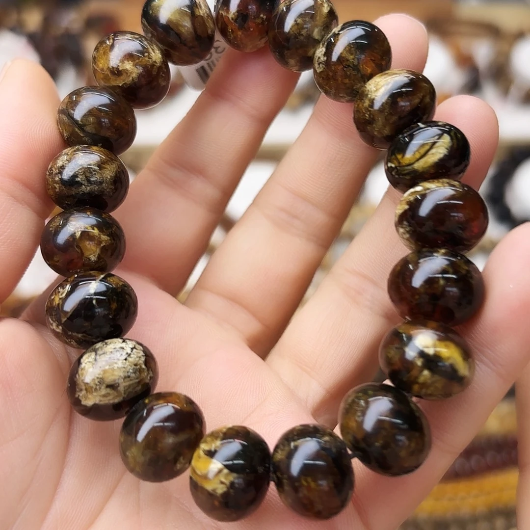 琥珀未镶嵌裸石十四91139