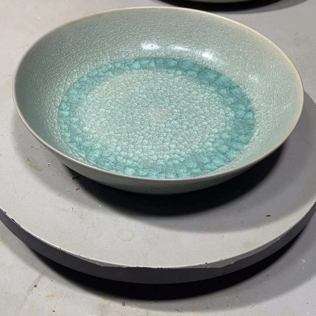 瓶汝窑瓷器品相完美