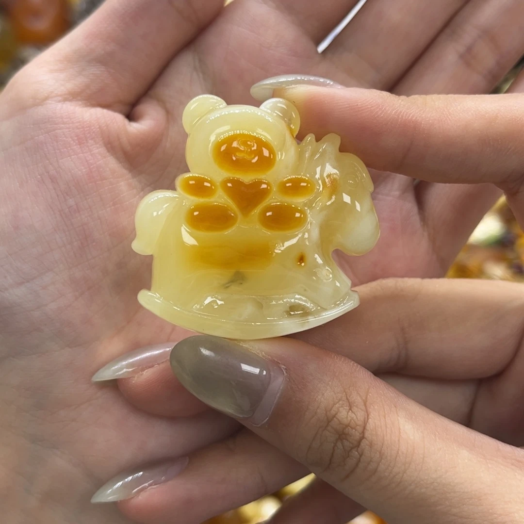 琥珀未镶嵌颈饰天然琥珀