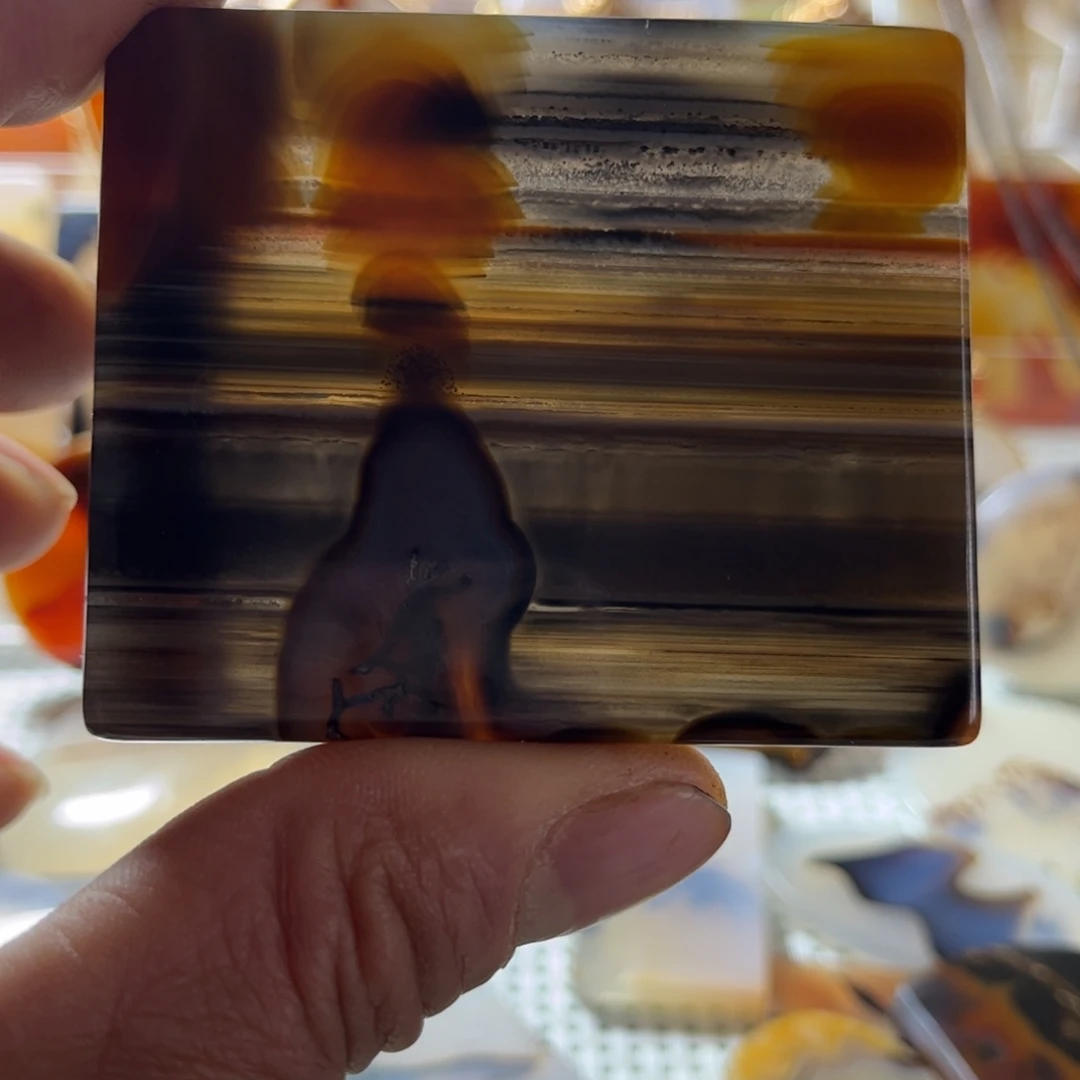 玛瑙/玉髓未镶嵌吊坠(不含链)