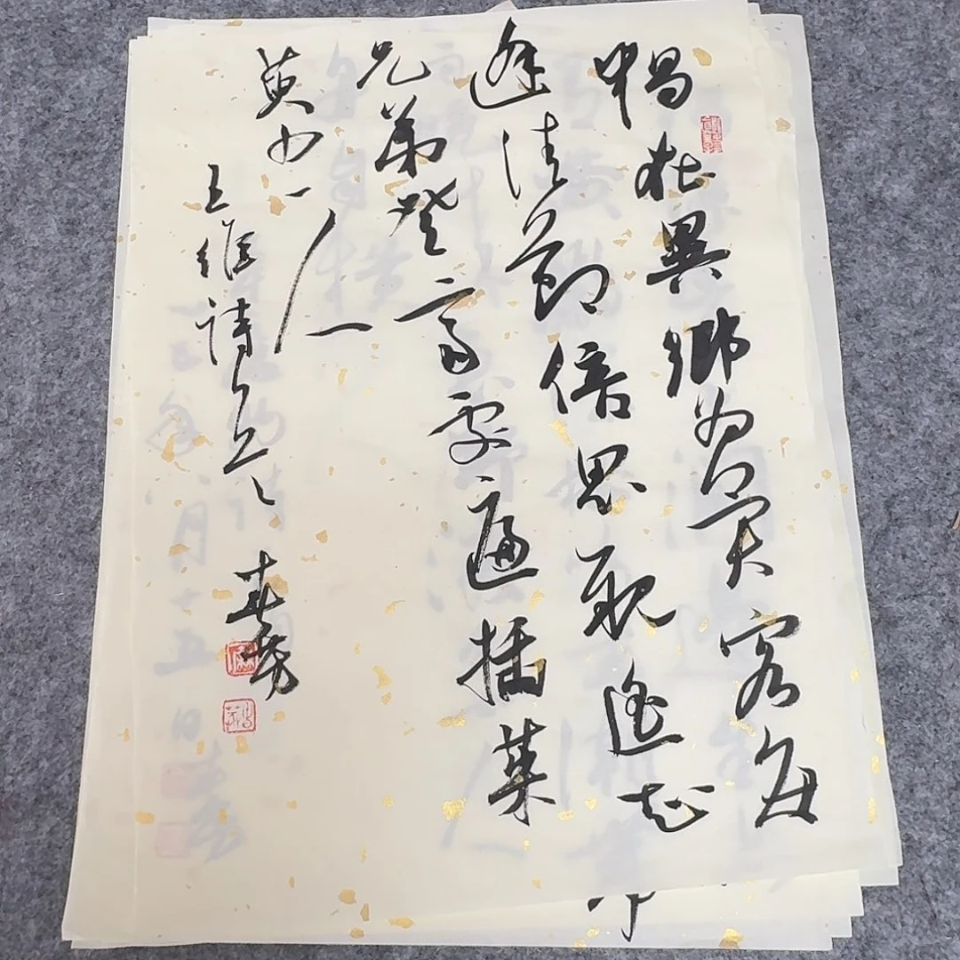 书法国展书家麻春芳45+34