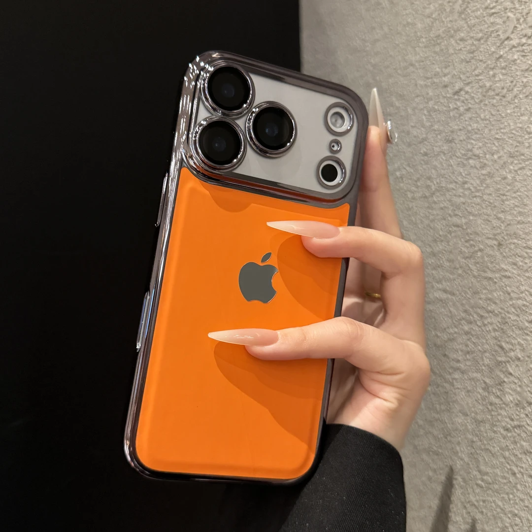 高级创意素皮纹适用苹果17promax手机壳个性iPhone16时尚15简约14