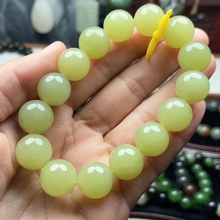 五***福和田玉未镶嵌手链