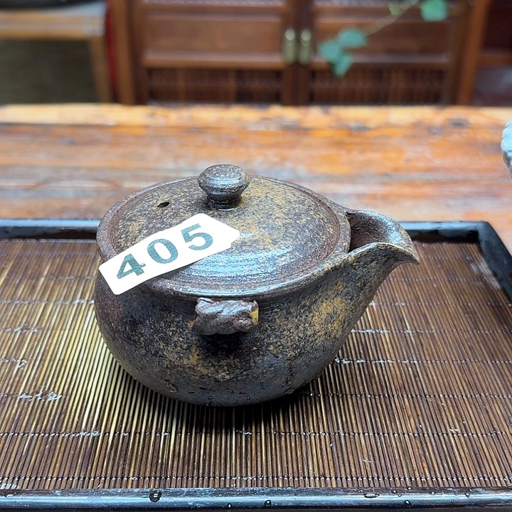 纯手工制作粗陶茶具