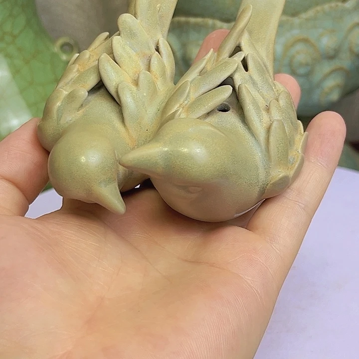 清凉寺汝窑鸳鸯精致