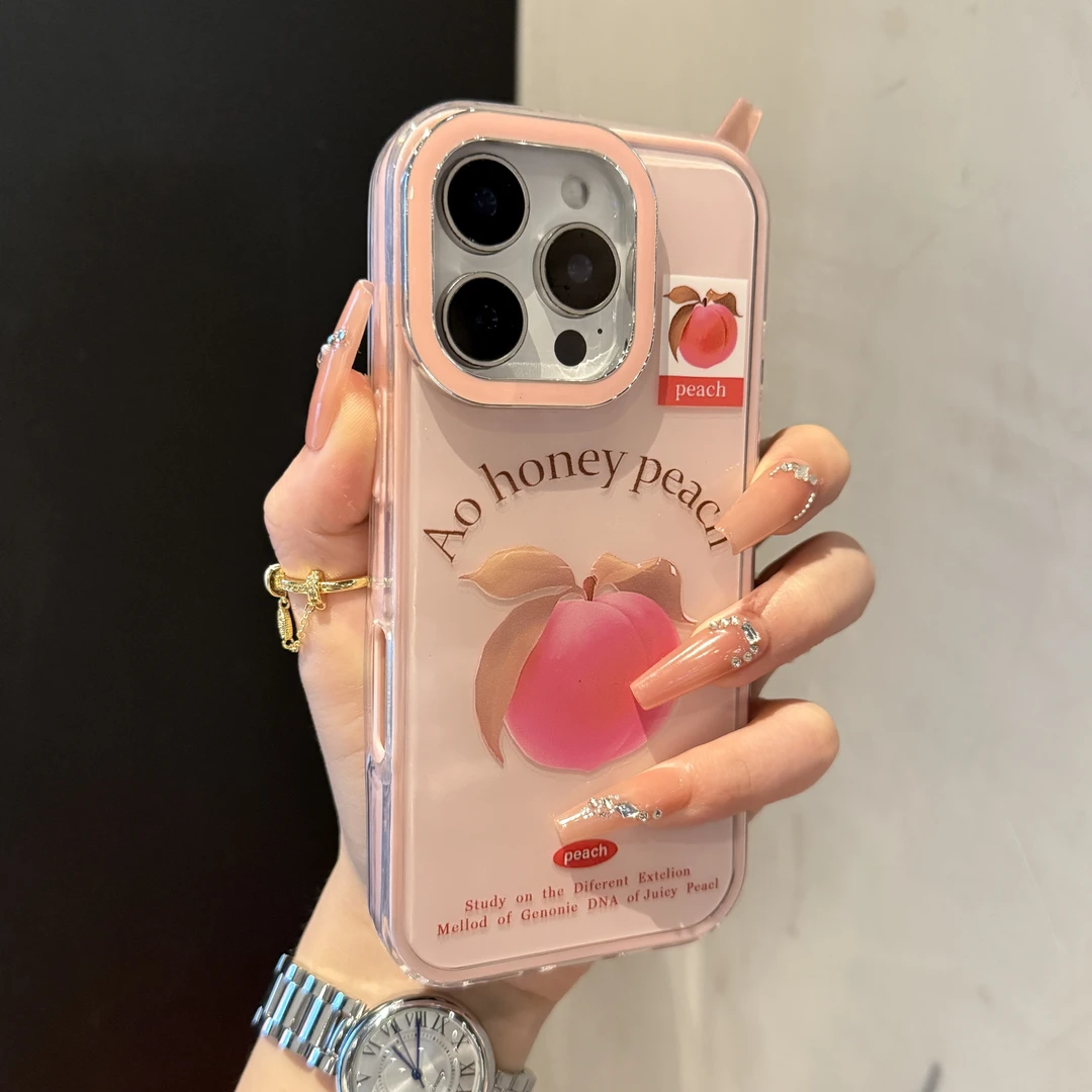 高颜值果冻水果适用16ProMax手机壳苹果15/14新款iPhone13防摔女