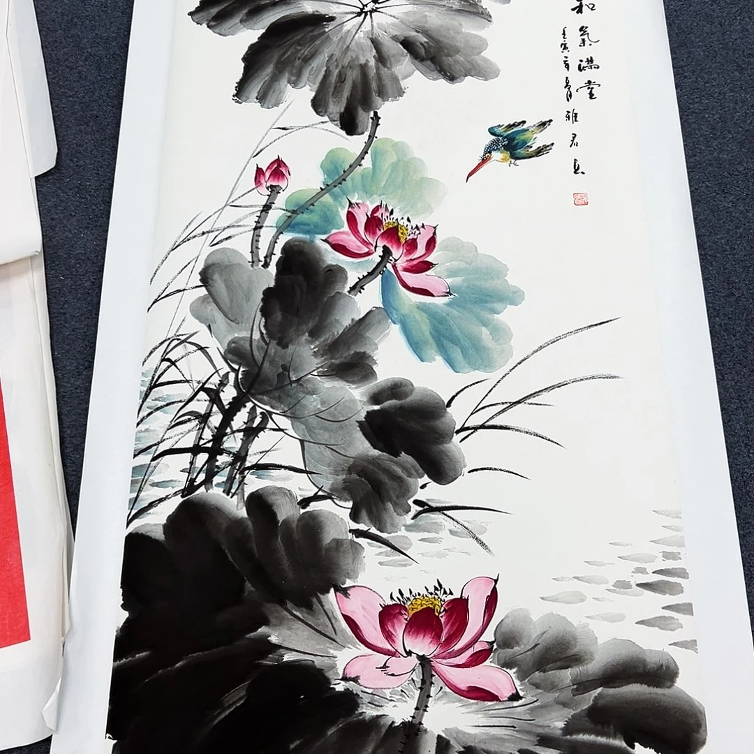 国画纯手绘国画大放漏！