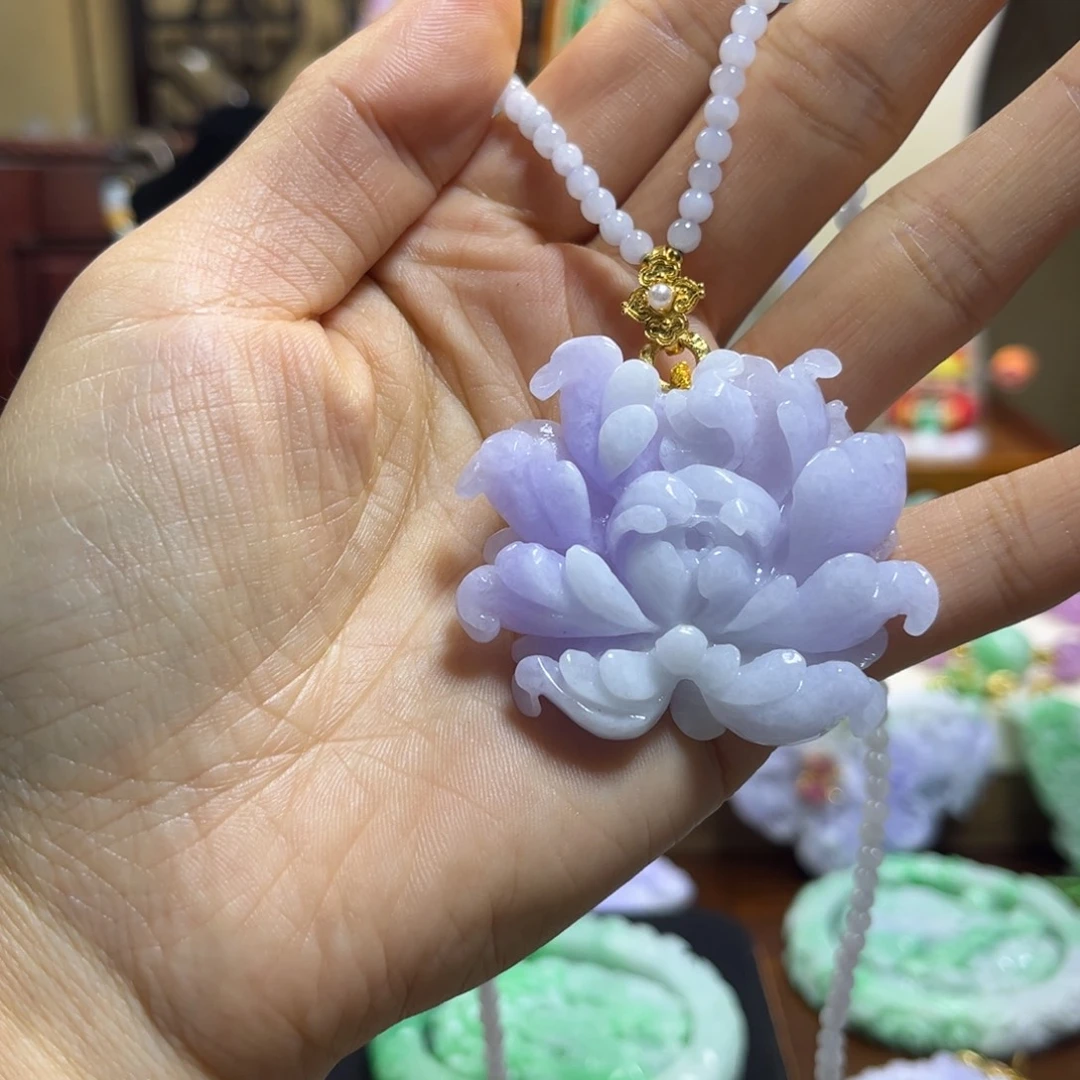 翡翠未镶嵌颈饰天然翡翠