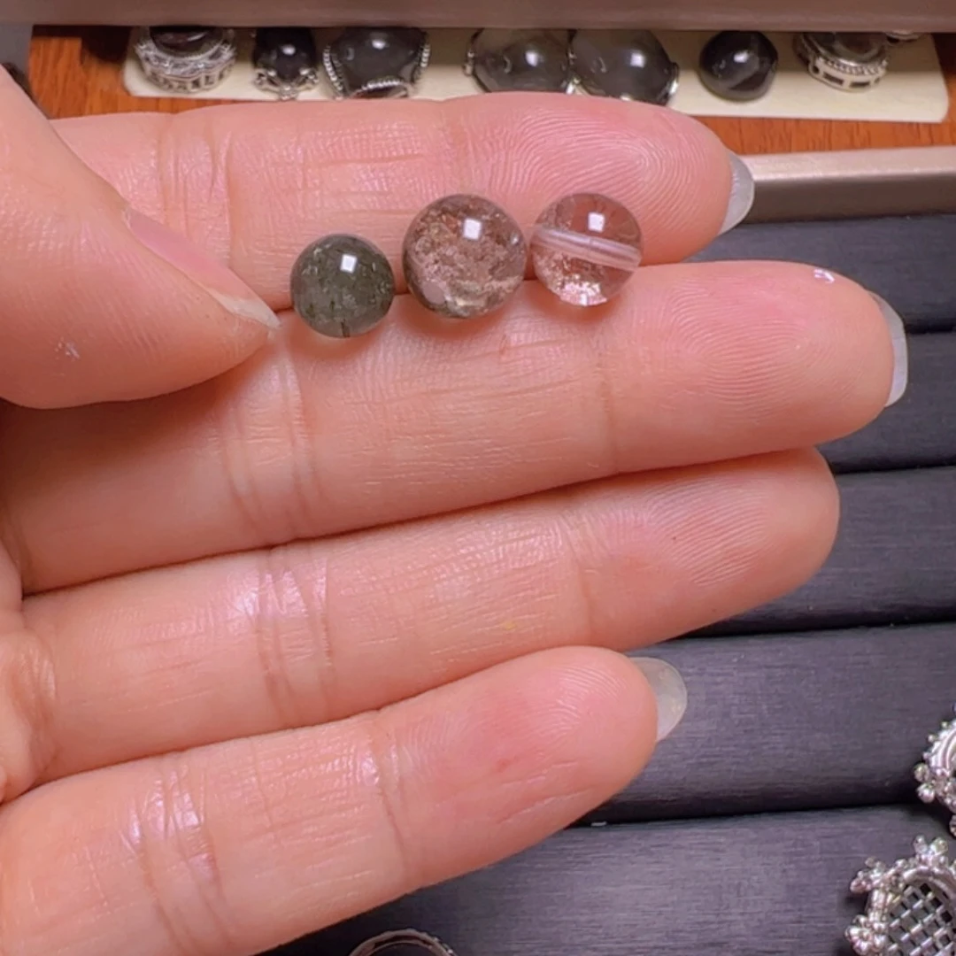 水晶手链银S800镀金镶嵌✨****✨