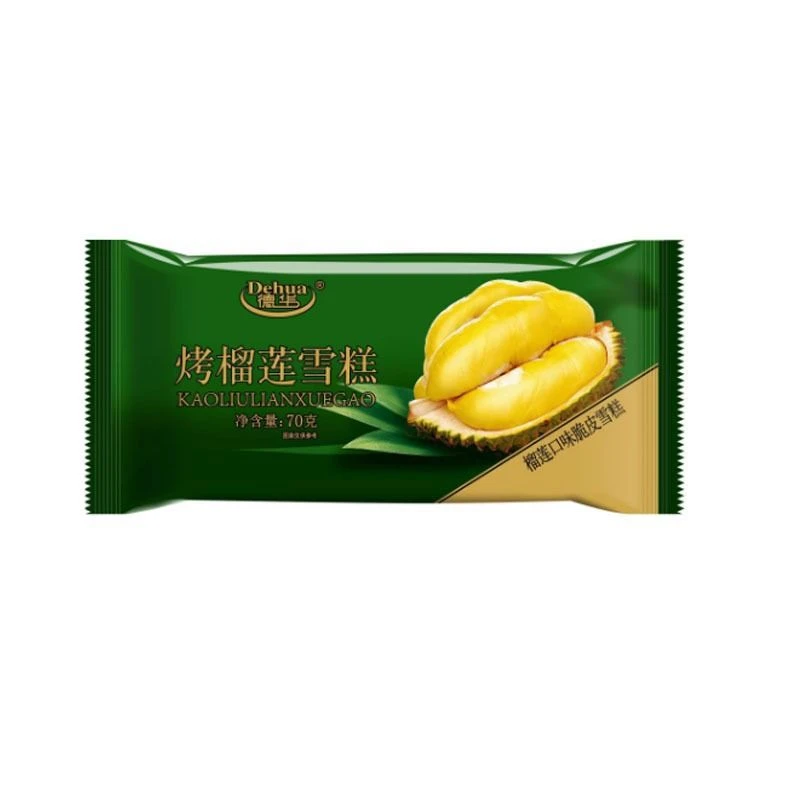 德华 榴莲味脆皮雪糕 70g/袋