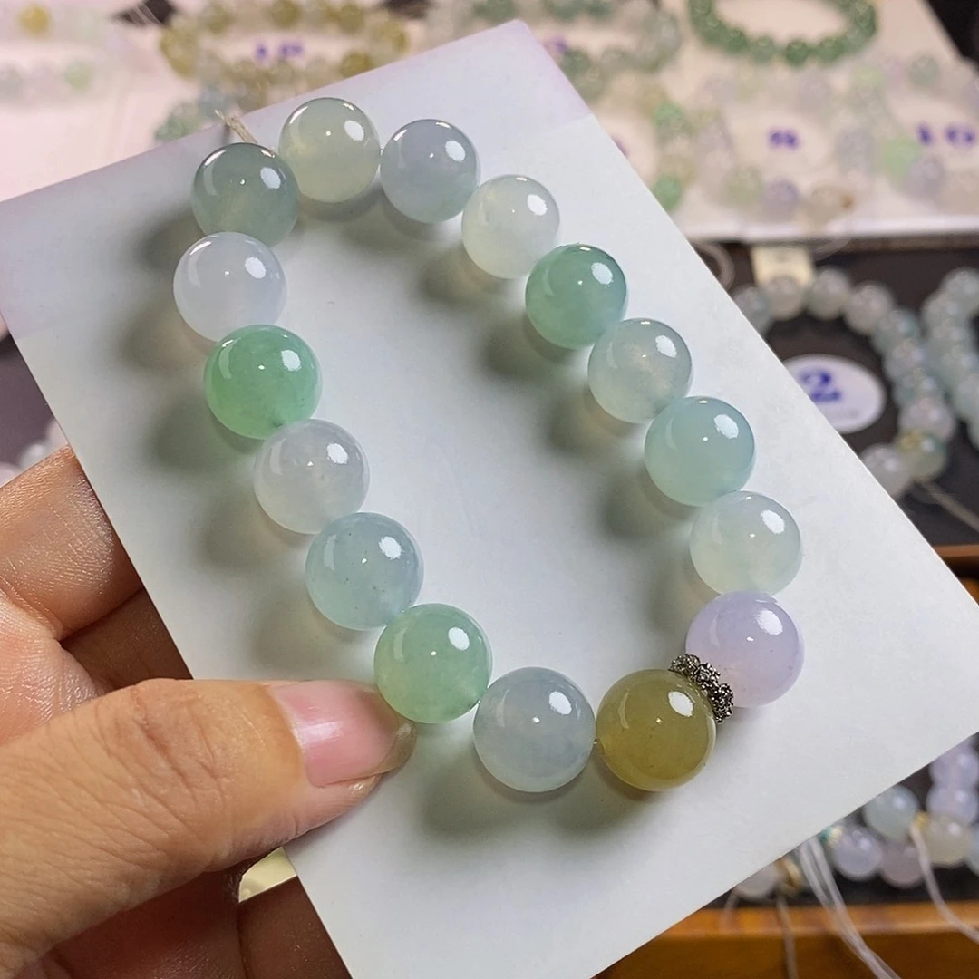 定制翡翠未镶嵌卡通12＋