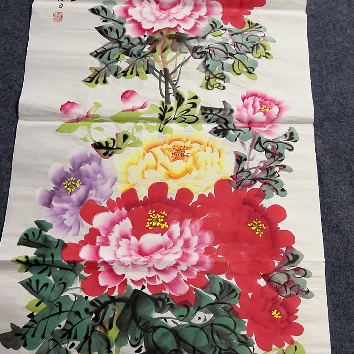 手绘国画作品欣赏