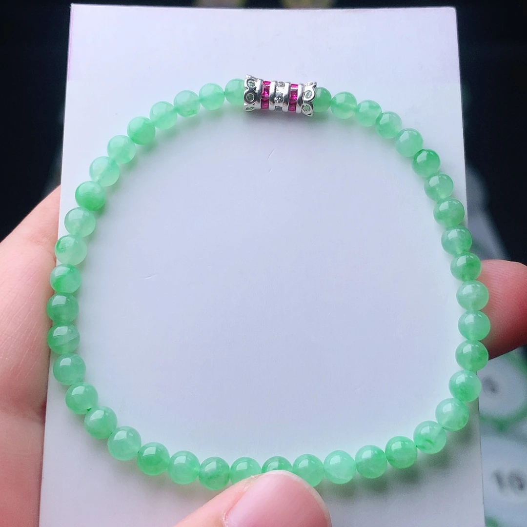 翡翠未镶嵌手链翡翠