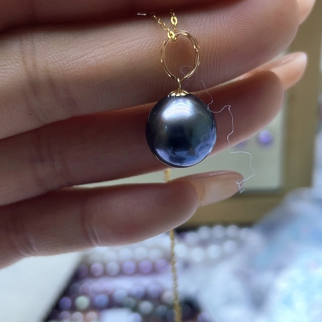 海水珍珠颈饰18K金镶嵌