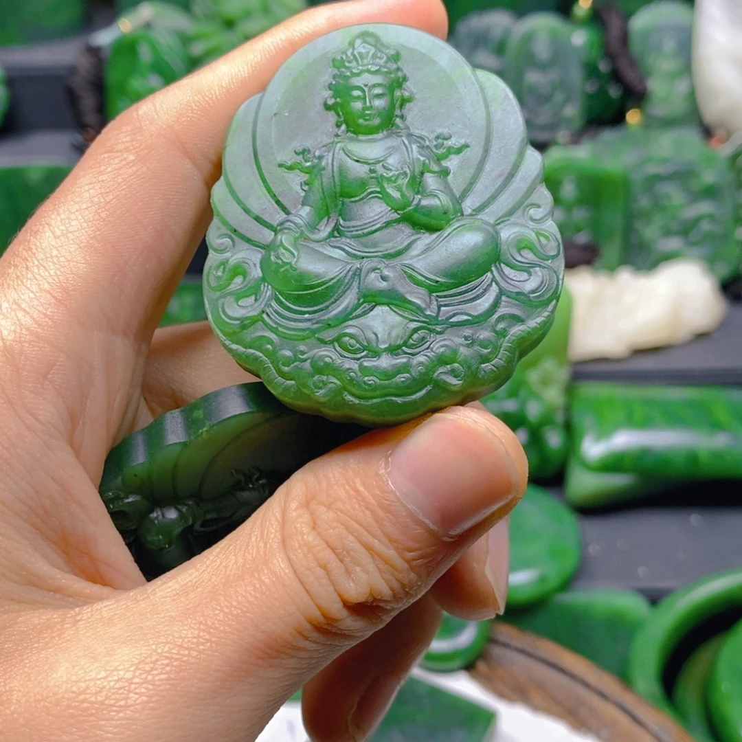 和田玉未镶嵌珠宝半成品