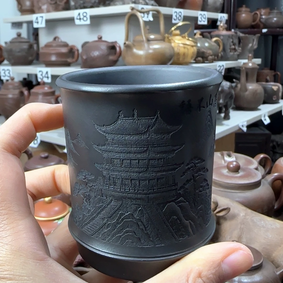 紫砂茶杯紫砂茶杯