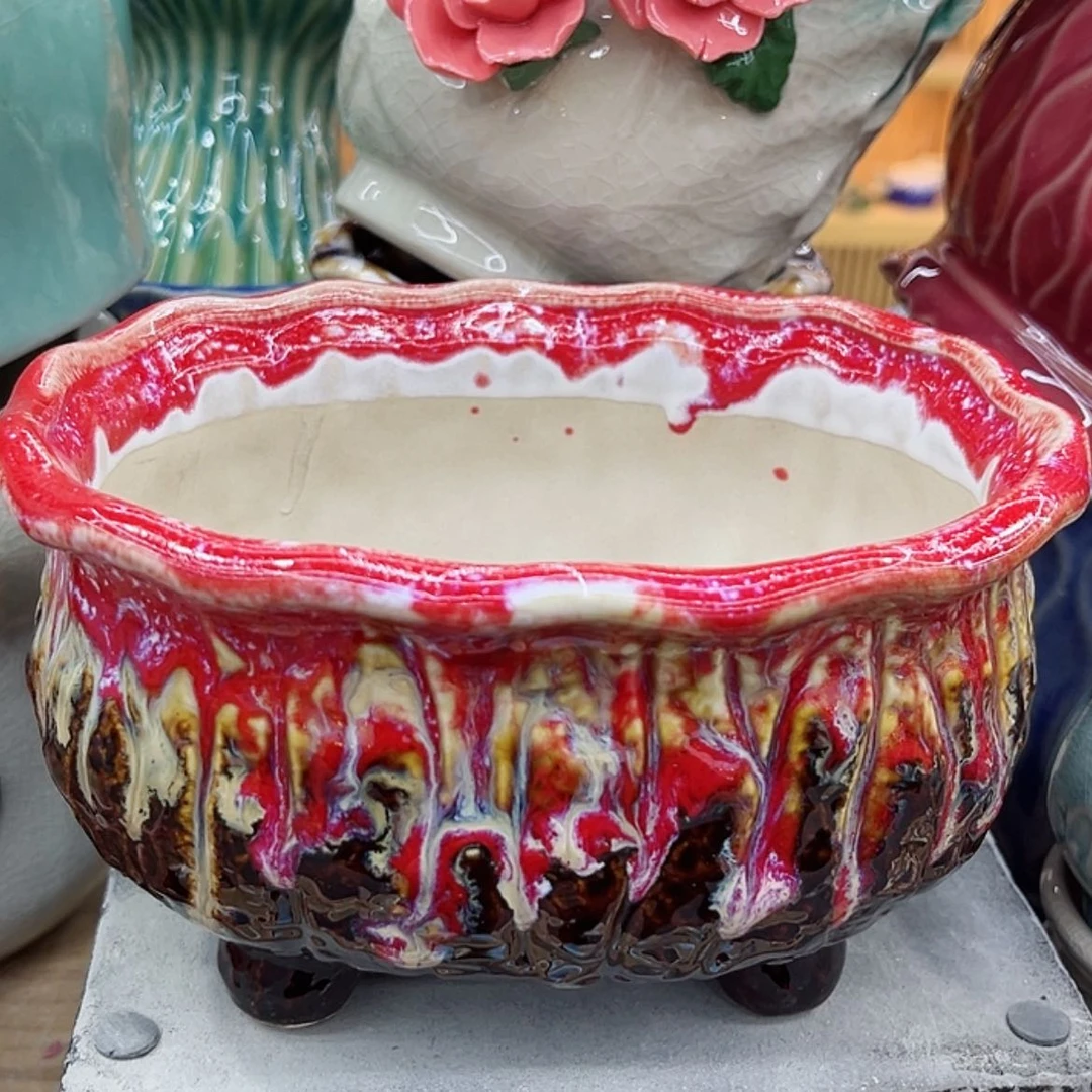 【闪购商品】陶瓷花盆