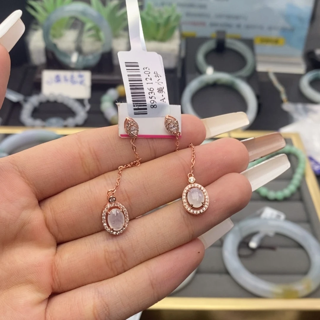 【闪购商品】颈饰银S925镶嵌翡翠