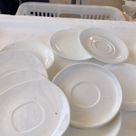 库存陶瓷瑕疵不影响使用15cm-16cm
